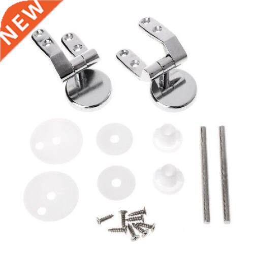 Everlasting Alloy Replacement Toilet Seat Hinges Mountings