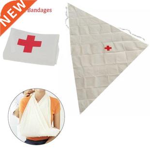 1X Triangular Bandages Safety Pins Non-woven Bandage For Arm