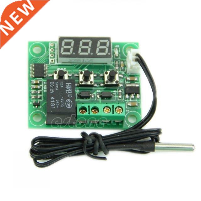 2021 New -50-110 Degree 12V Digital Heat Cool Temp Thermosta