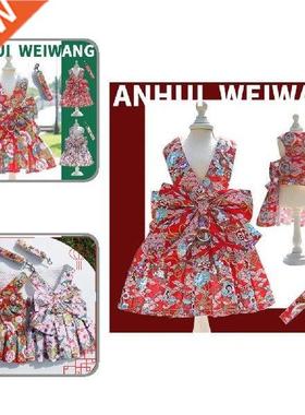 Durable Pet Leashes Set Bowknot Lightweight Pet Dress