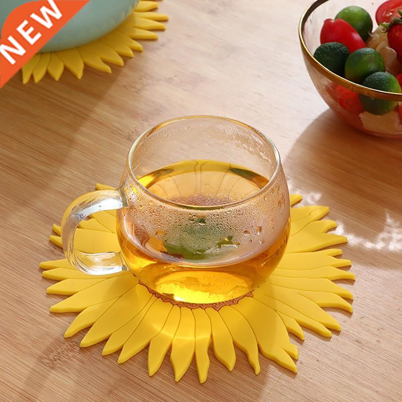 Sunflower Mat Heat Resistant Insulation Coaster Pads Table B