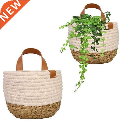 Hanging Flower Pots Plant Fiber Hanging Plant Baskets