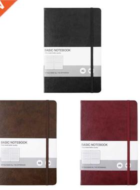 A5 128 Sheets Hardback Lined Notebook Ruled Notepad Fashion