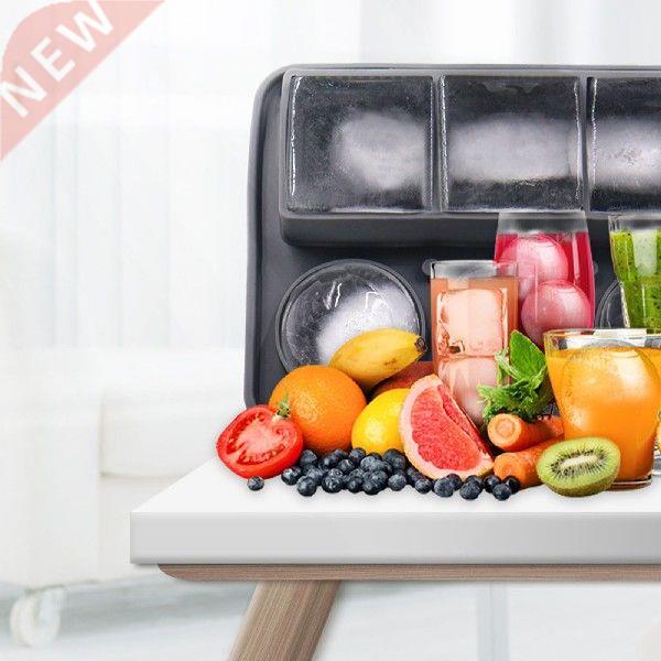 Large Ice Cube Tray Ice Bin For Freezer Food Grade Silicone