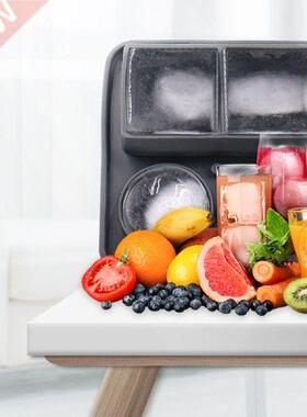 Large Ice Cube Tray Ice Bin For Freezer Food Grade Silicone