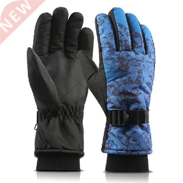 1 Pair Men/Women Ski Gloves Snowboard Gloves Waterproof