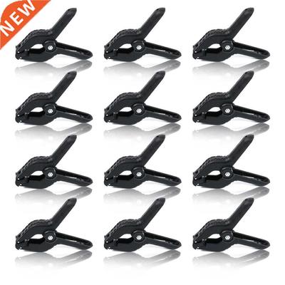 12Pcs Photography Heavy Duty Muslin Clamps, 6CM Photo Booth