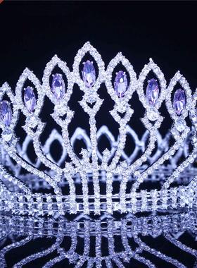 Crystal Queen Wedding Tiara Crown Bridal Pageant Hair Orname