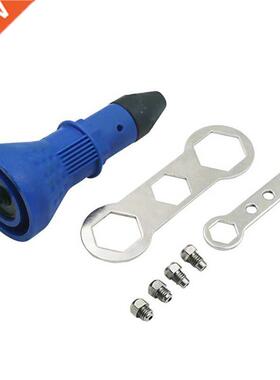 Riveting Drill Adaptor Nut Tool Electric Pull Rivet Conversi