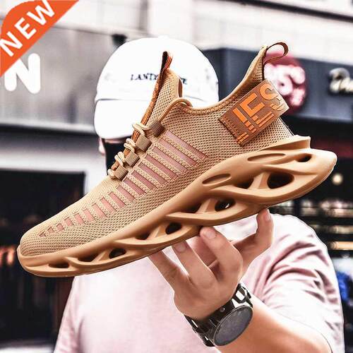 Sneakers Men Lightweight Blade Running Shoes Shockproof Brea