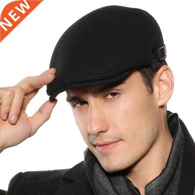 British Style Autumn Winter Men Berets Cap Fashion Flat Caps