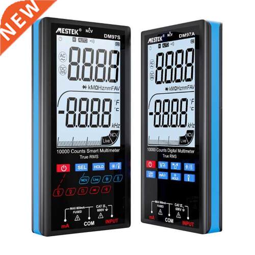 Digital Multimeter TRMS 10000 Counts Volt Meter Ohmmeter Aut