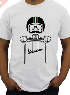 Men Cotton T Shirt Summer Brand Tshirt MAGLIETTA TSHIRT VESP