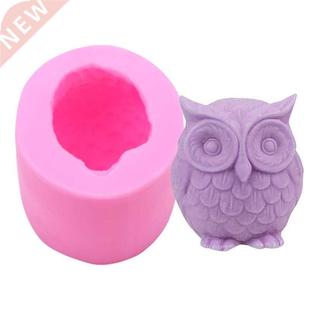 1Pc D Owl Candle Mold Silicone Mold for Candle Making