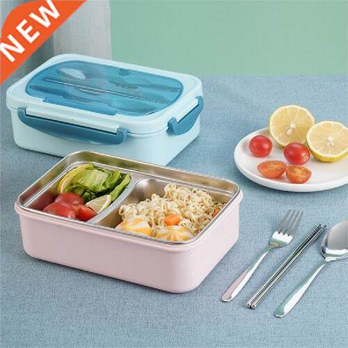 Lunch Box Bento Box for Student Office Worker Double-layer