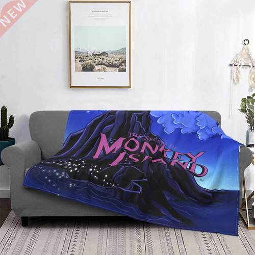 The Secret Of Monkey Island Blanket Soft Flannel Fleece Warm