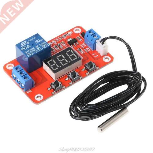 DC 12V Digital Temperature Display Module Sensor Relay Switc