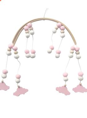 Bed Bell Wooden Wind Chime Nordic Style Mobile Gift