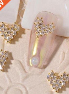 5Pcs Eye-catching Nail Decoration Exquisite Cubic Zirconia