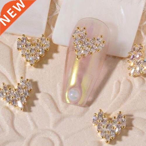 5Pcs Eye-catching Nail Decoration Exquisite Cubic Zirconia