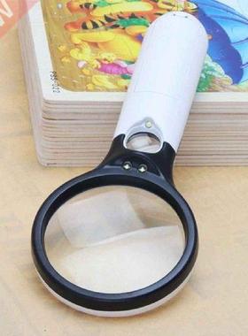 LED Light 45X Magnifying Glass Lens Haneld Mini Pocket