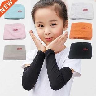 1 Pair Kids Sports cooling Arm Sleeves Cover Sun UV Protecti