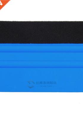 Blue Felt Squeegee Vinyl Film Wrap Tool Fabric Scraper Tinti