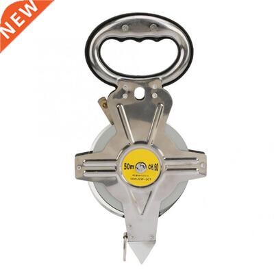 50M Stainless Steel Tape Measure Retractable Construction S