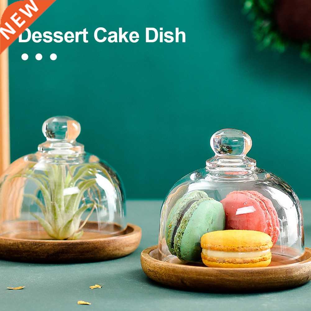 Mini Dessert Serving Stand with Dome Lid Multifunctional