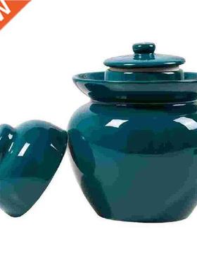 Jar Fermentation Ceramic Crock Kimchi Pickle Storage Food