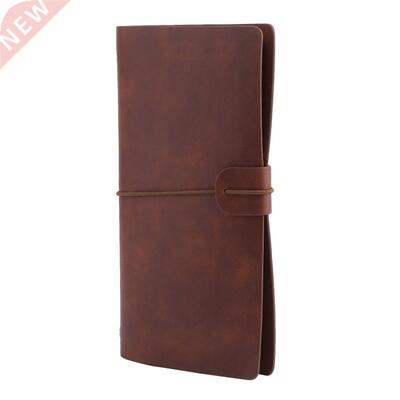 Vintage Notebook Diary Notepad Faux Leather Literature Note