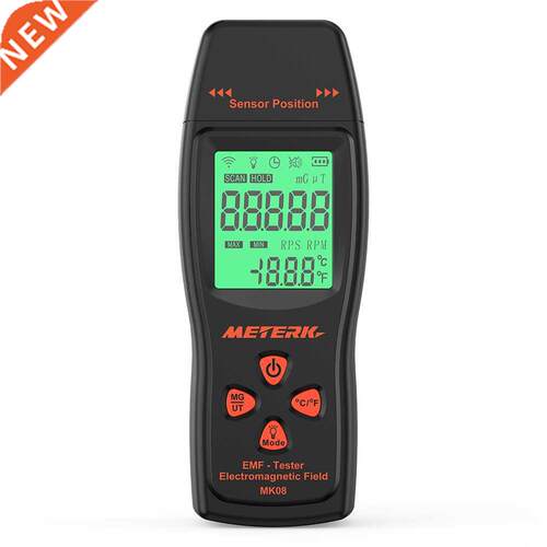 EMF Meter Handheld Mini Digital LCD EMF Detector
