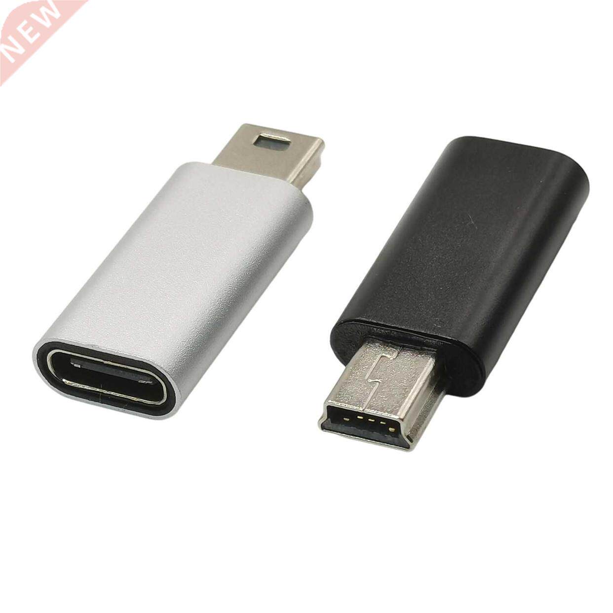 USB C to Mini USB 2.0 Adapter Type C Female to Mini USB Male
