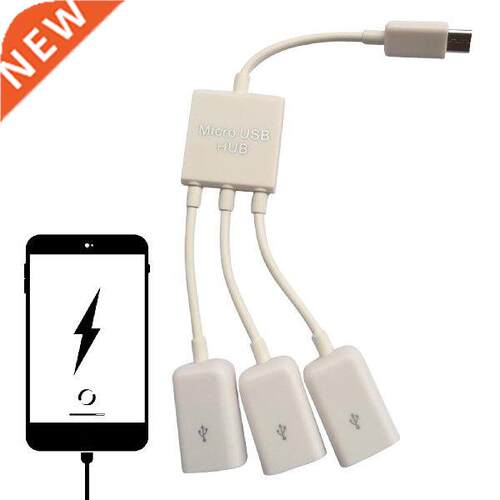 2-Port USB 2.0 OTG Hub USB OTG Hub 3 In1 High-speed