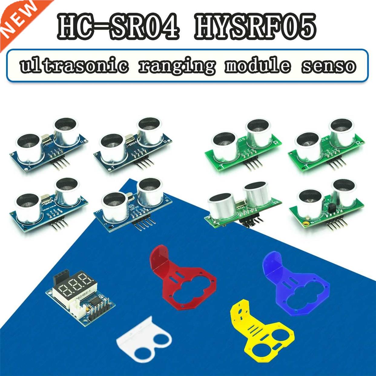 10pcs Ultrasonic sensor HC-SR04 to world Ultrasonic Wave De
