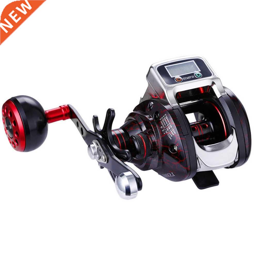 Carrete de pesca de mano izquierda/derecha, 13 + 1, pantalla