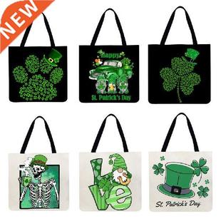 St Patrick's Day Green Women Shoulder Bag Lucky Accessories