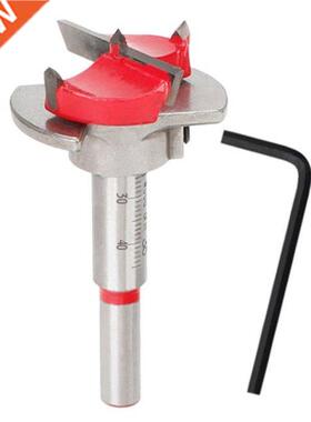 35mm Forstner Auger Drill Bit Wooden Cutter Hex Wrench Woodw