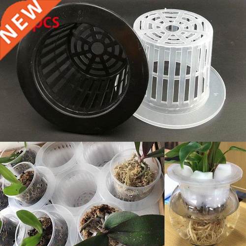 10Pcs Hydroponc Colonzaton Mesh Pot Net Cup Basket Plant