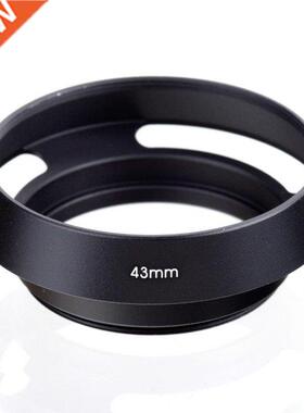 10pcs/lot 40.5 43 46 49 52 55 58 62 67mm Black Vented Curved