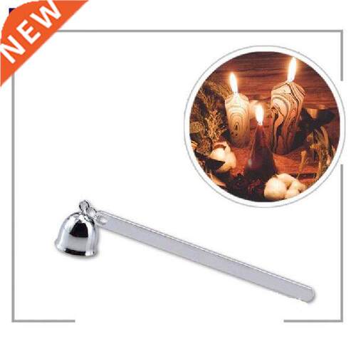 Metal Bell Shape Candle Snuffer Vintage Long Handle Banquet