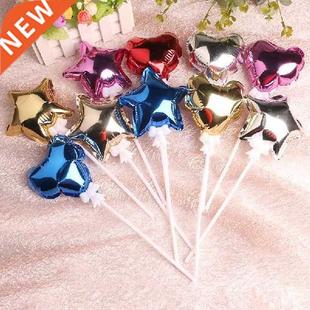 1pc 4 inch Balloon Pole Aluminum Foil Balloons Romantic
