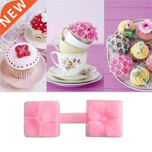 4 Kinds Of Flowers Combination Cake Mould For Fondant Ca