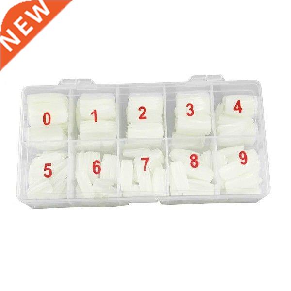 500Pcs/Set Full Cover Acrylic False Nail Tips Faux