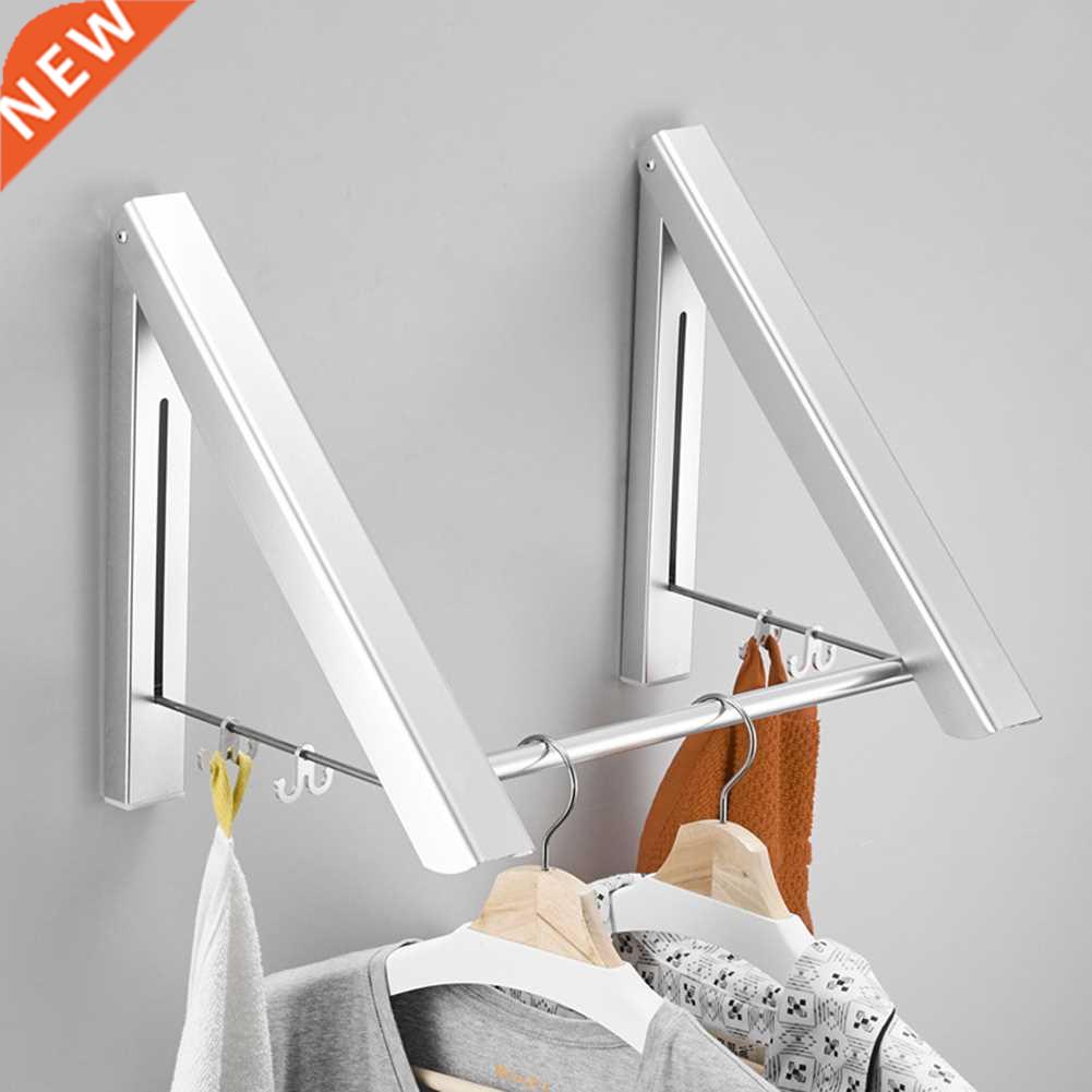 Home Multifunction Retractable Wall Mount Folding Clothes Ha