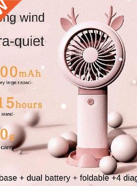 Sall Handheld Fan Student Doritory ini USB Rechargeable