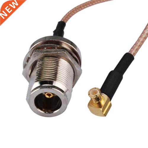 RG316 RF Cable 15cm N female type to MCX plug male right ang