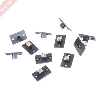 10PCS Black Female Socket Panel For Barrel Jack Plug DC 12V