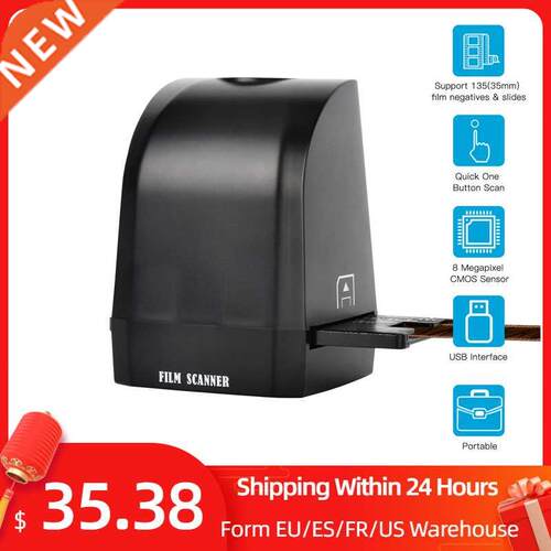 Portable Negative Film Scanner 135 Film Slide Scanner Conver