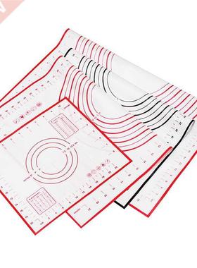 4 Size Silicone Baking Mat Pizza Dough Maker Pastry Kitchen